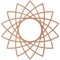 Ekena Millwork Eleanor Wood Fretwork Pierced Ceiling Medallion, Cherry, 26"OD x 10"ID x 1/4"T CMWP26X26X0250EACH - alternate 3